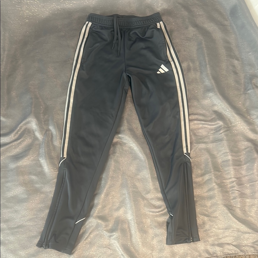 Adidas Kids Black Track Pants